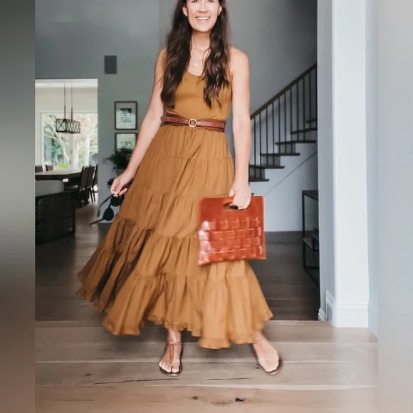 Ulla Johnson Scoopneck midi dress